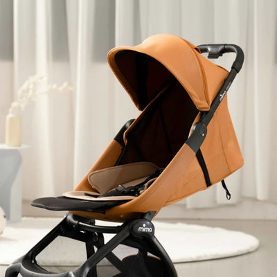 Carrinho de Bebê Mima Miro Mocha Cream - Conforto e reclinação ajustável