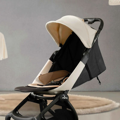 Carrinho de Bebê Mima Miro White - Conforto e reclinação ajustável